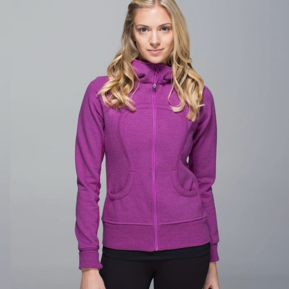 lululemon athletica Purple Full-Zip Hooded Jacket